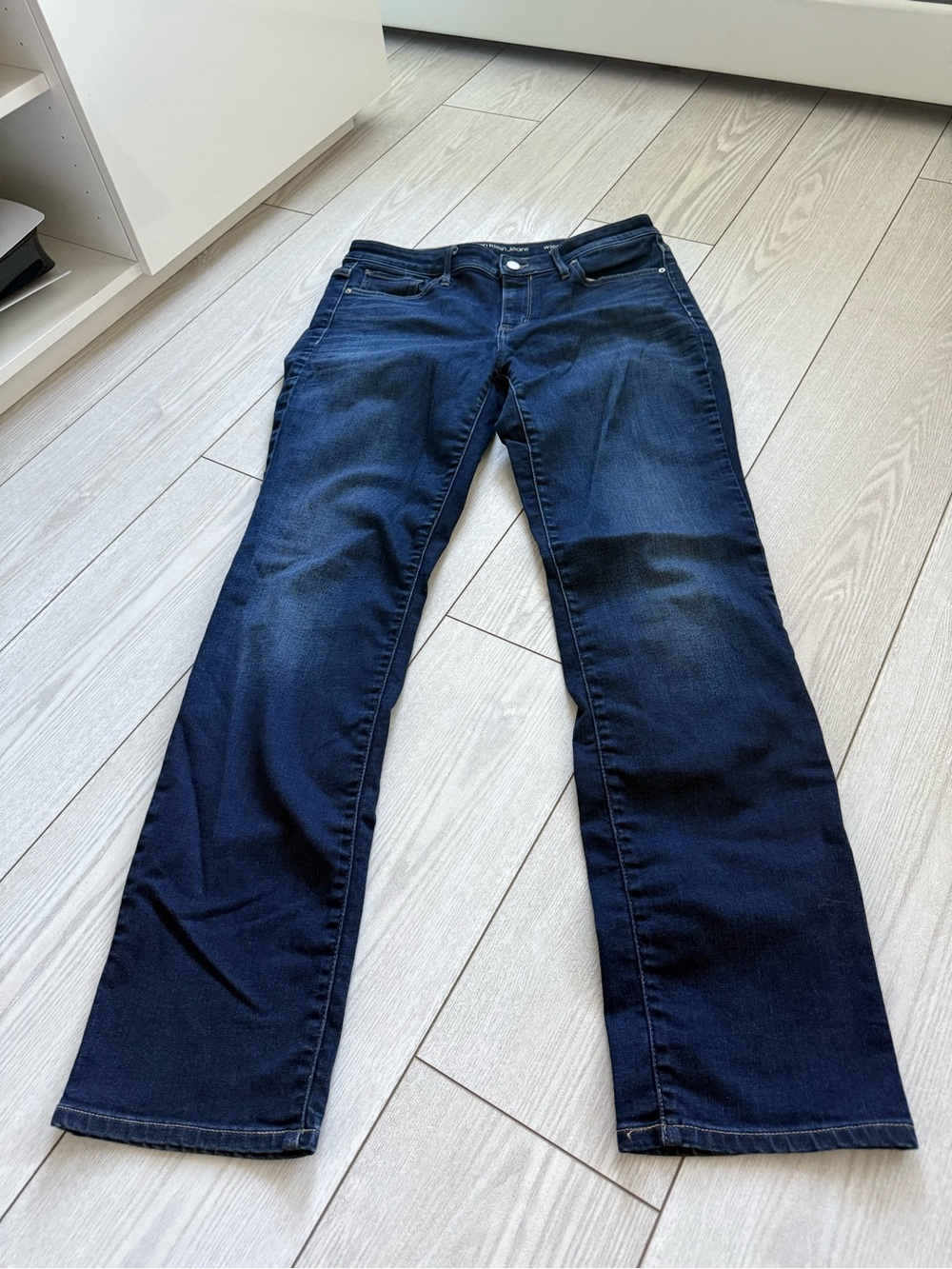 Calvin Klein W30 L32 men’s straight leg jeans dark blue classic casual cotton